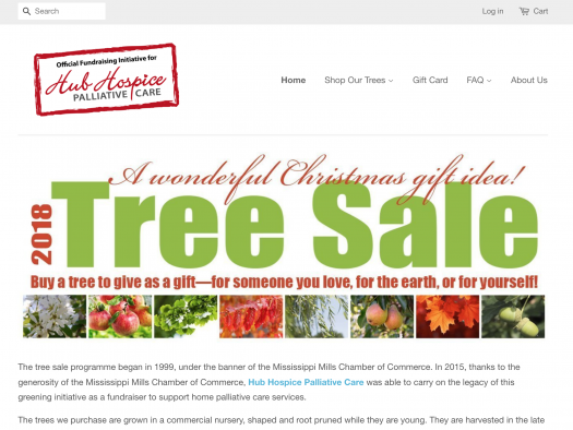Hub Hospice Palliatice Care 2018 Tree Fundrasier